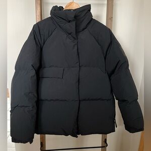 NWT Adidas Big Baffle down Women’s jacket. Size M